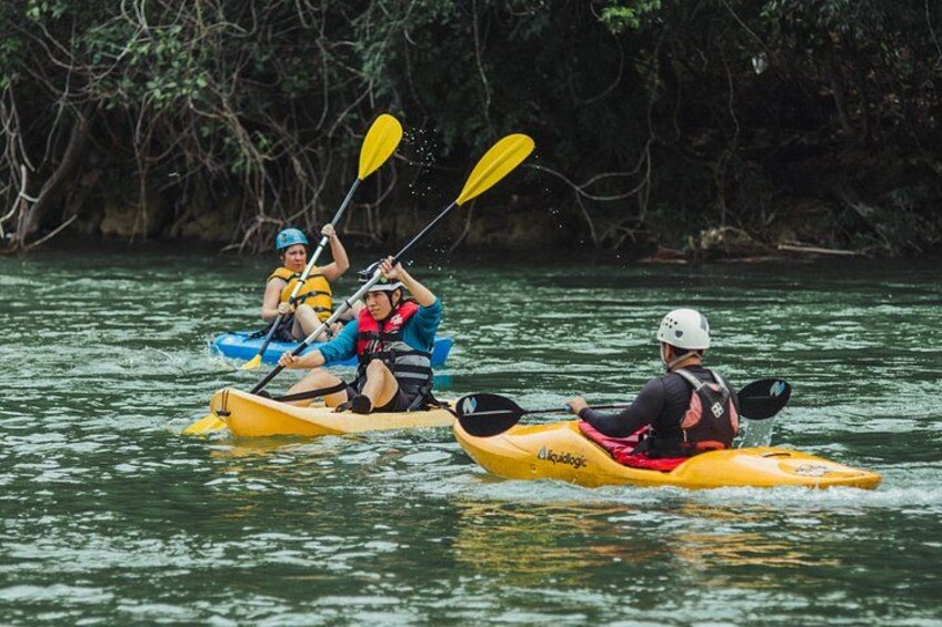 River Kayaking From San Ignacio with picnic 3