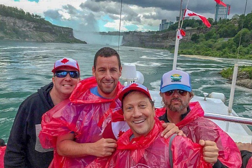 Adam Sandler Visiting Niagara Falls 2