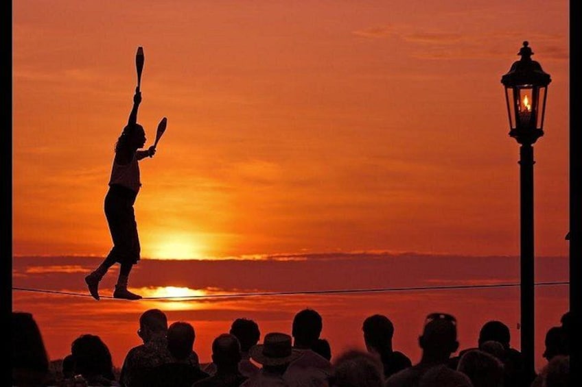 Sunset in Mallory Square 2
