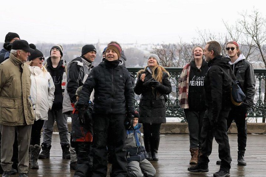 Winter tour on Dufferin Boardwalk 3