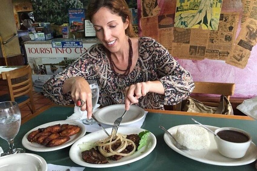 We serve more than finger food. Eat a hot homemade meal 2