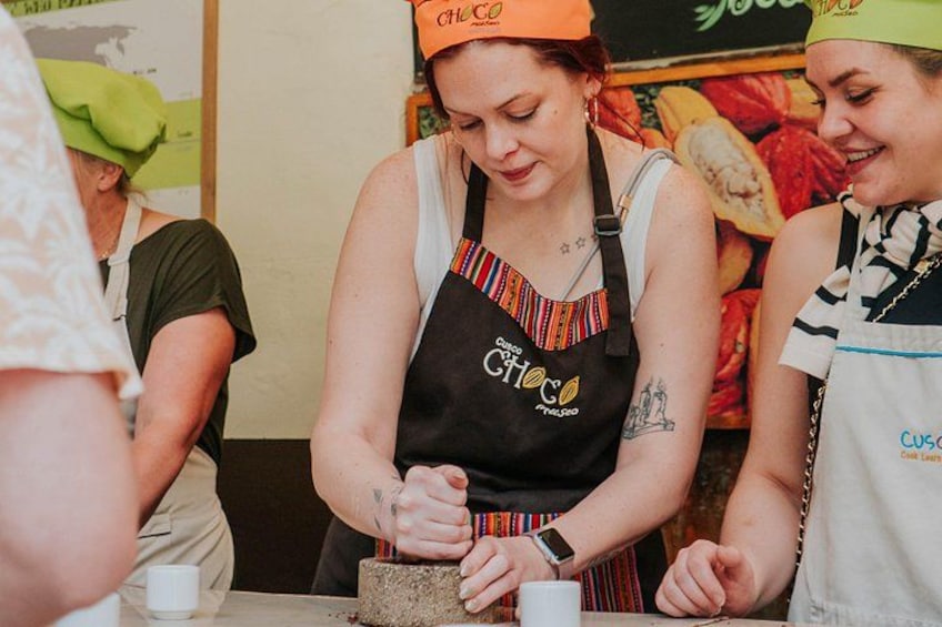 Bean to Bar Chocolate Workshop in ChocoMuseo Cusco 2