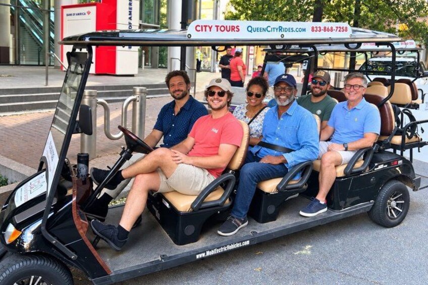 Charlotte's Original Historical City Tour on Eco- Friendly Cart 4