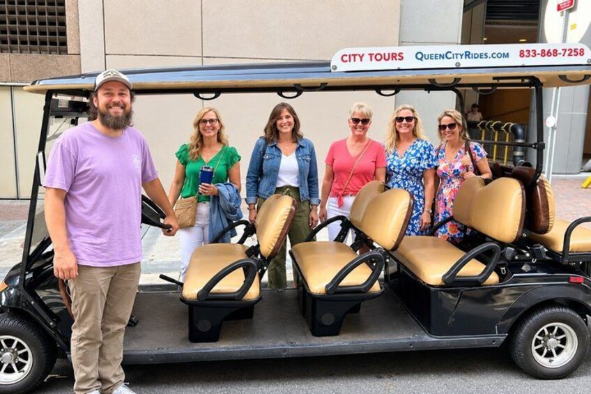 Charlotte's Original Historical City Tour on Eco- Friendly Cart 2