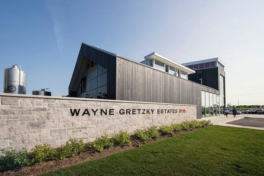 Last Stop: Wayne Gretzky & Trius Wineries. Shop, explore or grab a glass (or two) of wine and relax. Wineries are next to each other.

Please note that wine samples are included at this location. 3