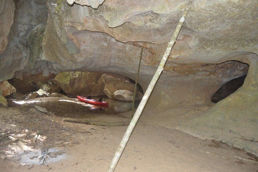 Cave-tube or kayak and Ziplining with pickup from Ambergris Caye 4