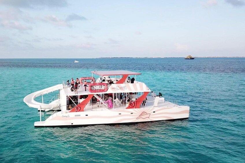 Catamaran baby Dancer From the side 3