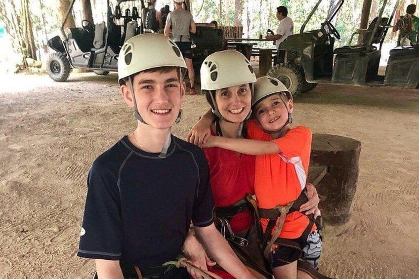 Selva Maya Eco Adventure Park: Ziplining, Hanging Bridges, Rappelling and Cenote 2