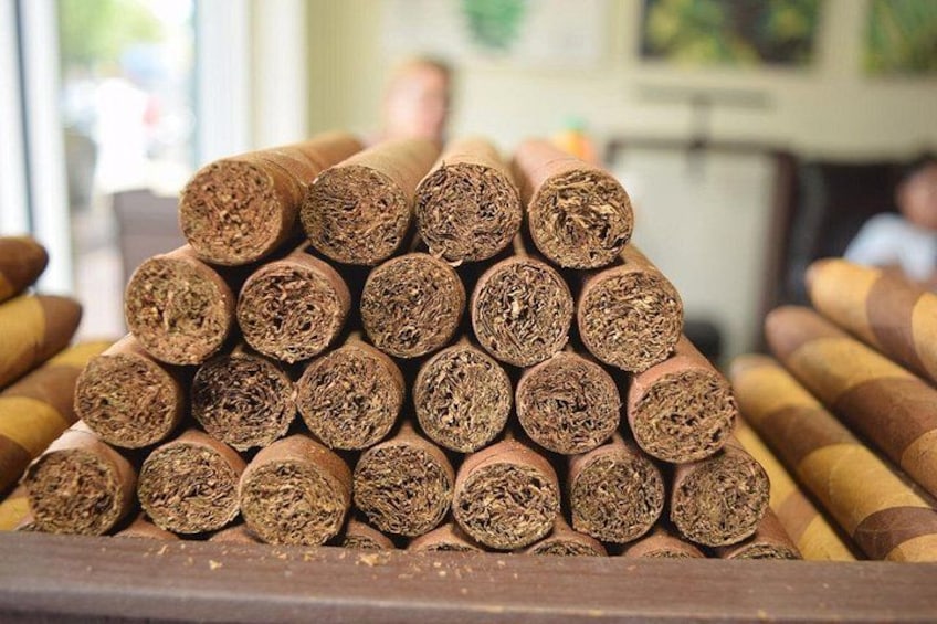 Cuban style Cigars are the best gift for your friends back home. Our local rollers have done over million cigars individually. 4