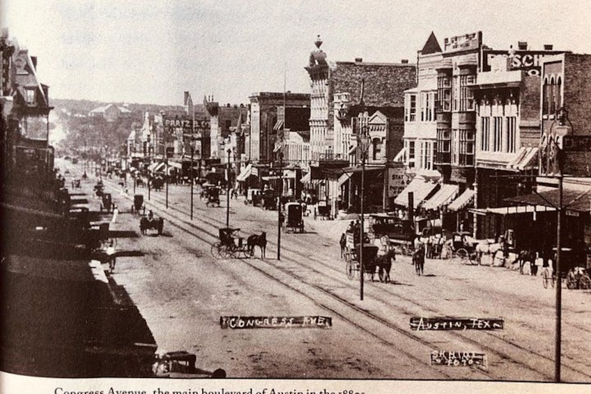 Austin, Congress Ave, 1880s 2