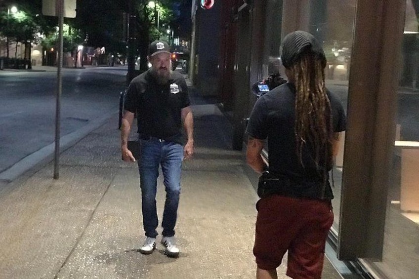On tour with Murder Walk Austin! 2