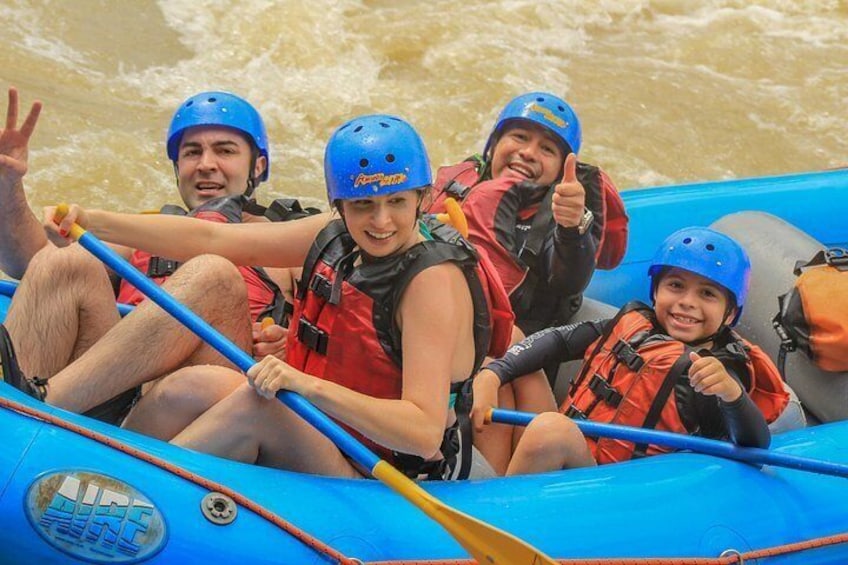 Whitewater Rafting Naranjo River from Manuel Antonio Class III-IV 2