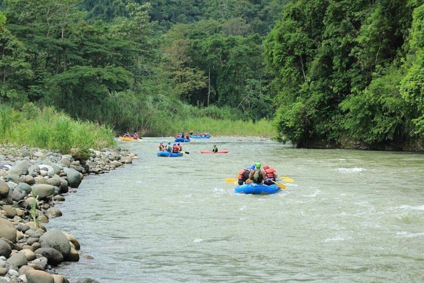Whitewater Rafting Savegre Class II-III plus Waterfall Manuel Antonio 2