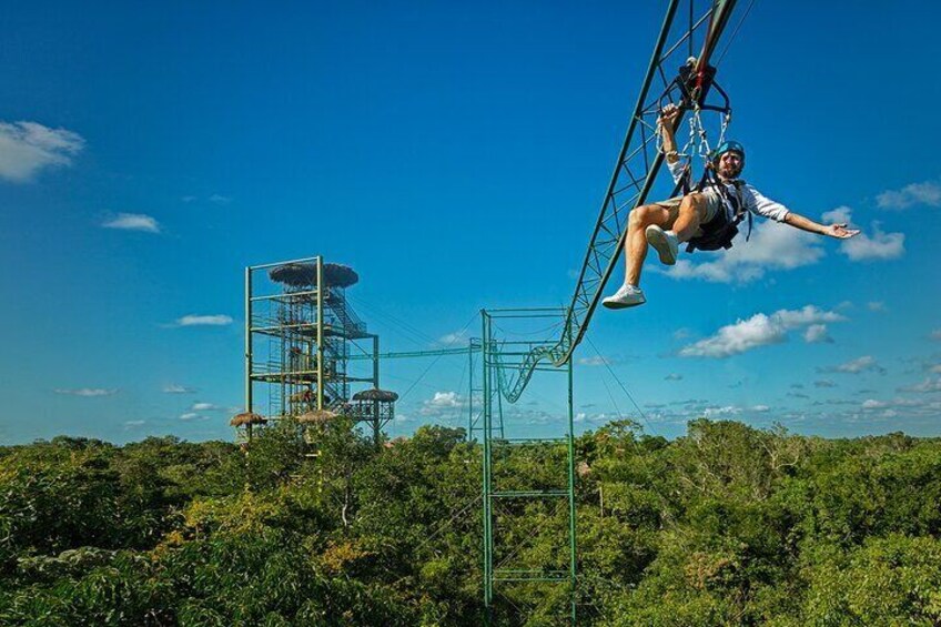 Adventure in Ecopark (Human roller coaster)