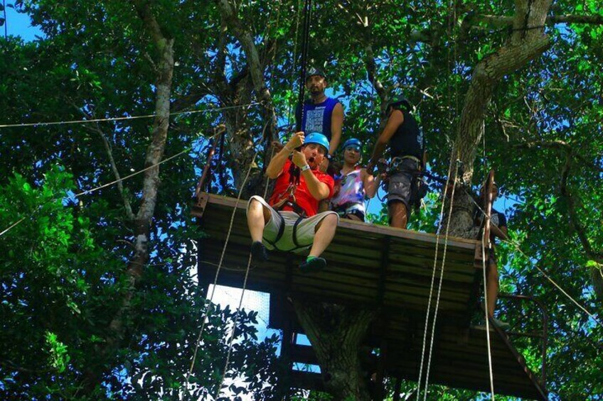 Defy gravity with our mayan bungee