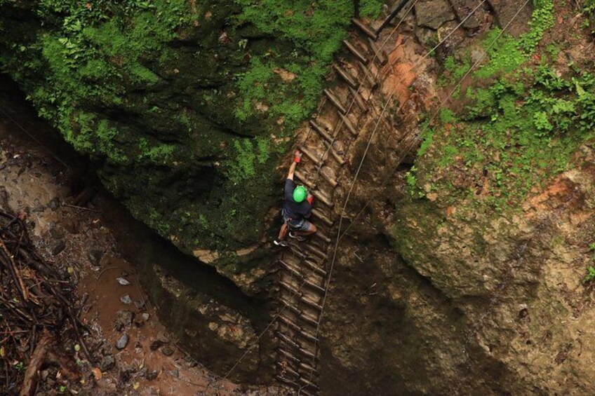 Pure Trek Canyoning Adventure: 4 Rappels & Monkey Drop 1