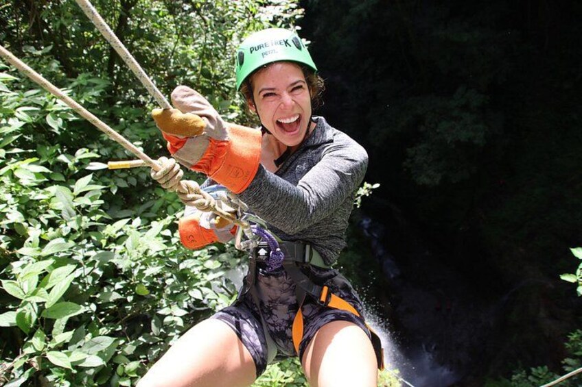 Pure Trek Canyoning Adventure: 4 Rappels & Monkey Drop 3