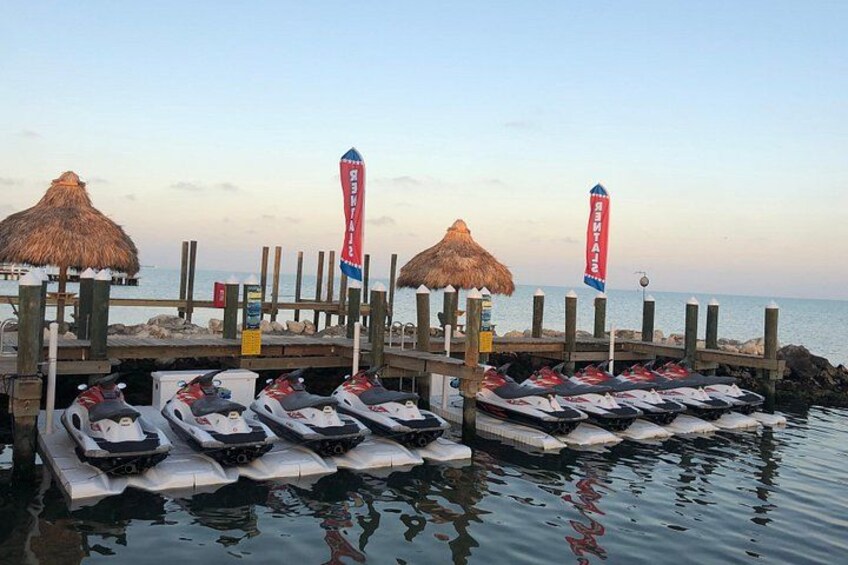 1.5 Hour (20 miles) Waverunner Tour. See Mangrove Tunnels, 20 Islands & SandBar 3