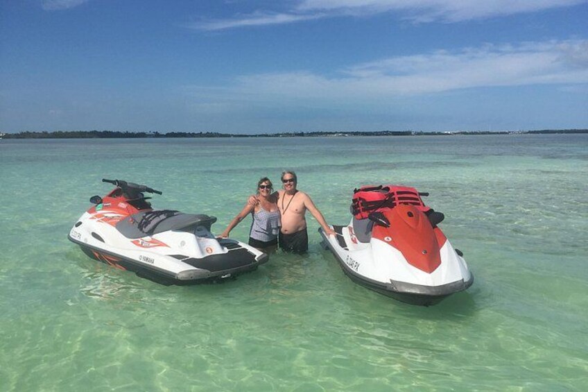 1.5 Hour (20 miles) Waverunner Tour. See Mangrove Tunnels, 20 Islands & SandBar 5