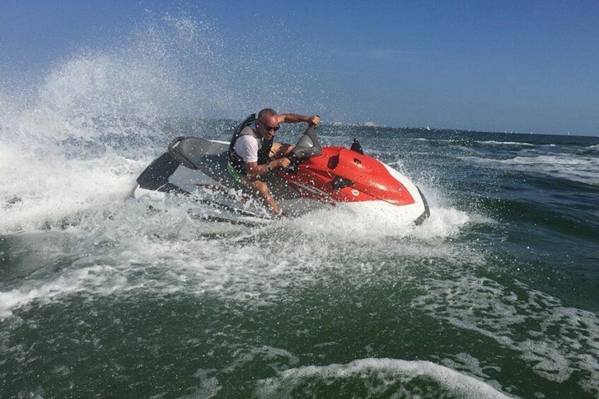 1.5 Hour (20 miles) Waverunner Tour. See Mangrove Tunnels, 20 Islands & SandBar 2
