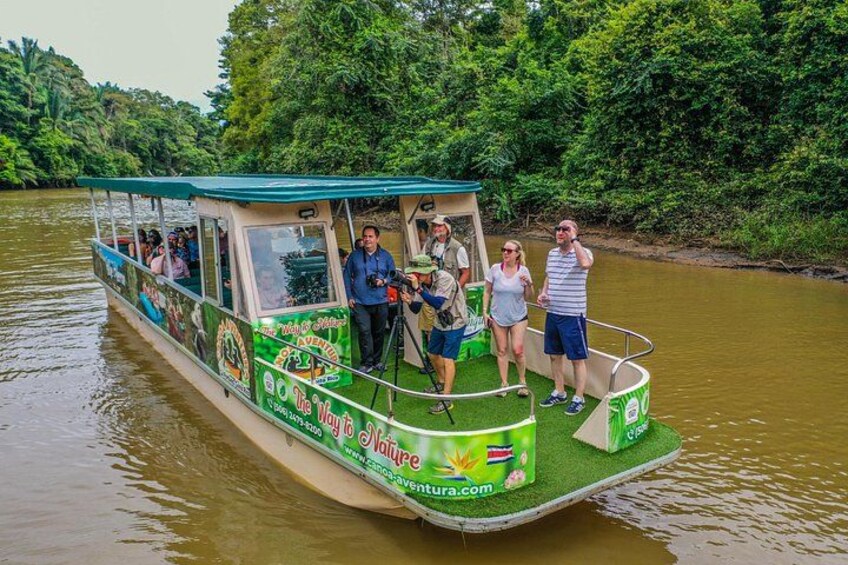 WILDLIFE BOAT SAFARI CAÑO NEGRO CANOA AVENTURA 1