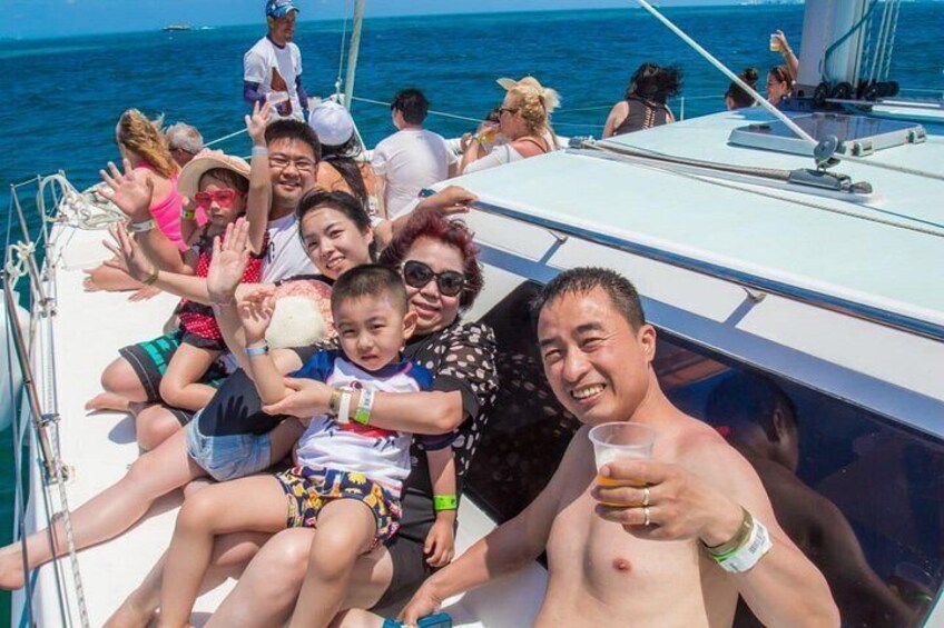 Having fun with the all family 3