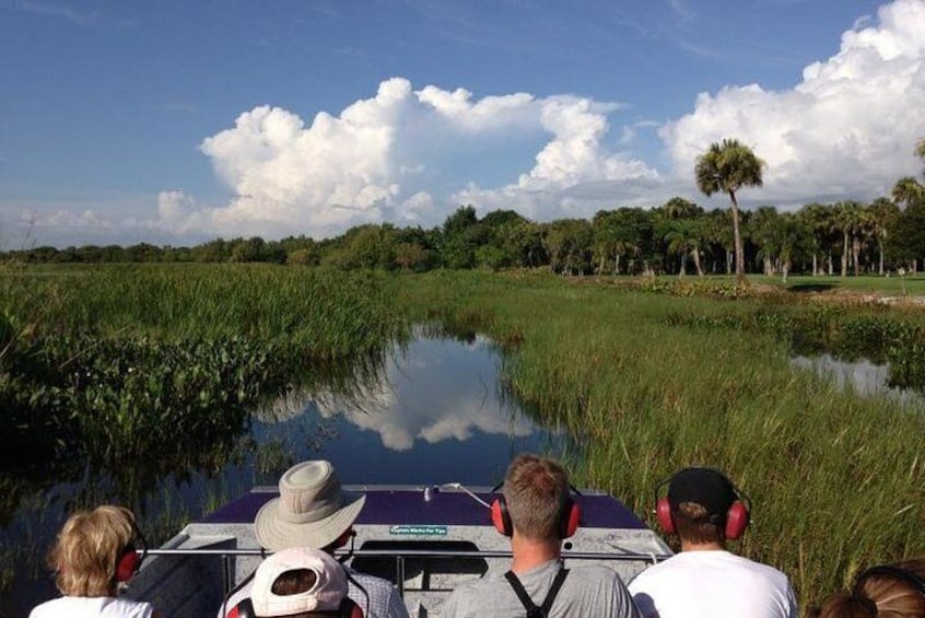 Airboat tour through the Everglades 1