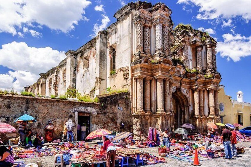 Iximché Ruins and Antigua City Tour from Guatemala City