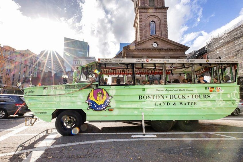 Boston Duck Boat Sightseeing City Tour with Cruise 3