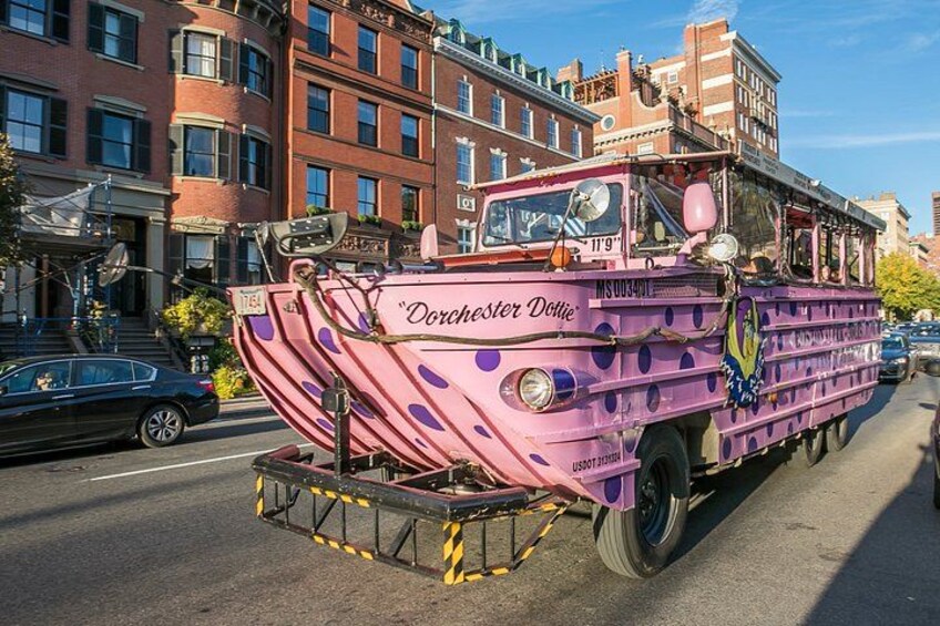 Boston Duck Boat Sightseeing City Tour with Cruise 3