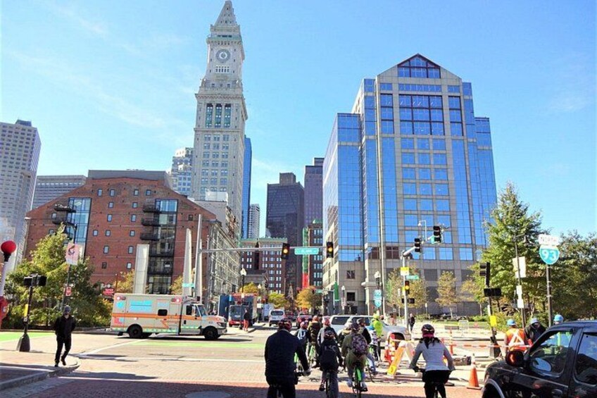 Boston City View Bicycle Tour: Historical E-bike/City Bike Tour 2