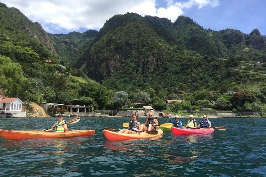 Kayak and Hike Adventure Tour from Panajachel in Guatemala 1