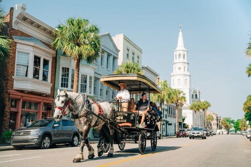 Myrtle Beach to Charleston with Horse & Carriage Ride, Harbor Cruise, Boone Hall 1
