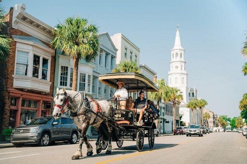 Myrtle Beach to Charleston with Horse & Carriage Ride, Harbor Cruise, Boone Hall 1