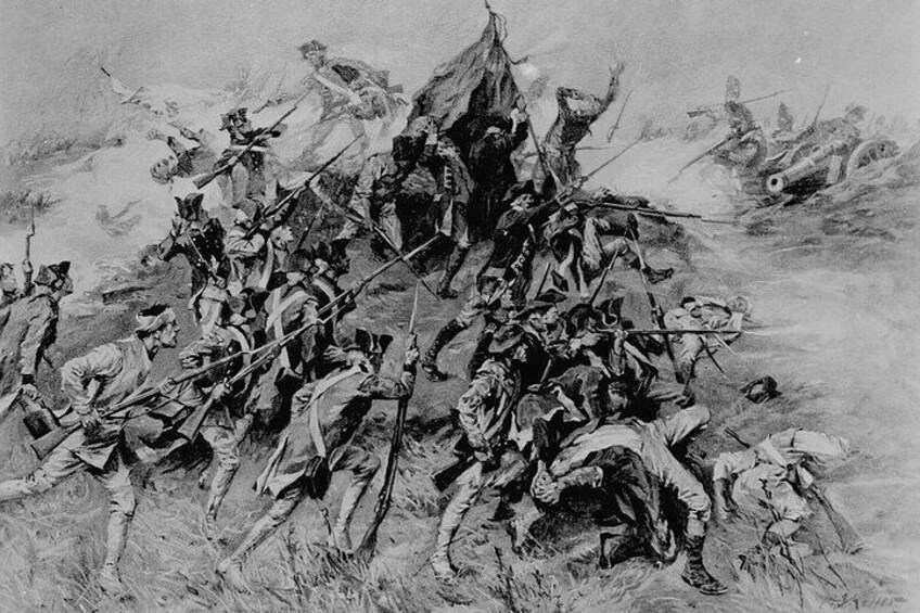 Battle of Savannah October 1779 fought in Madison Square where the Ghostwalker Tour Begins 3