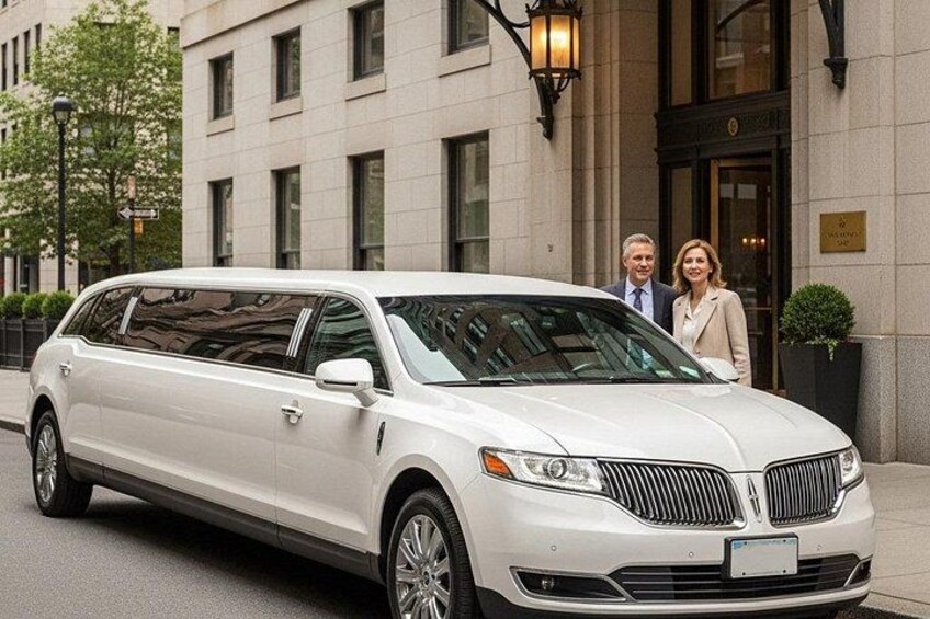 White MKT Limousine 1