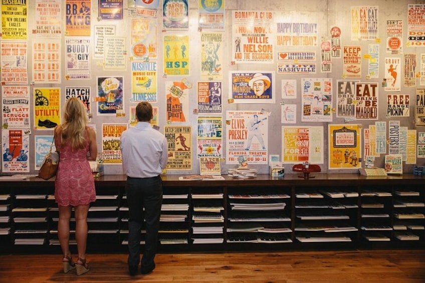 Country Music Hall of Fame, RCA Studio B, Hatch Show Combo Ticket 2