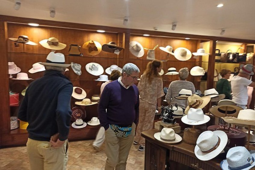 Panama hat Factory 1