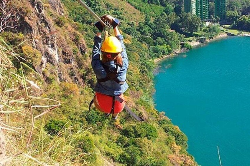 Stand Up Paddle Board or Kayak and Extreme Zipline Adventure from Panajachel 1