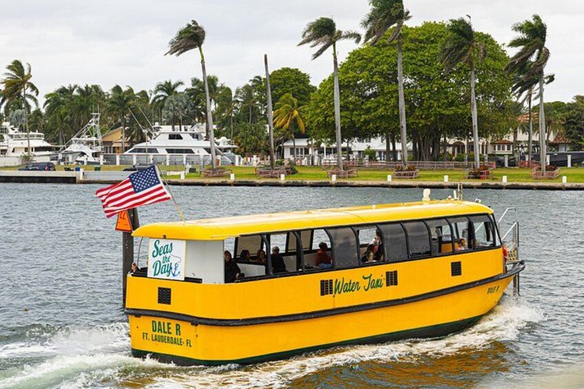 Water Taxi All Day hop on hop off Venice of America Boat Tour 2
