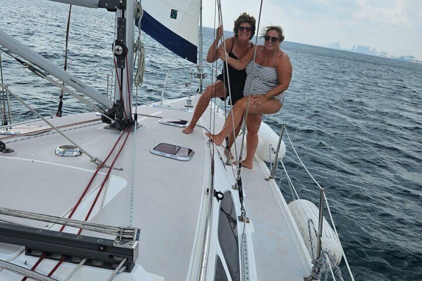 No better place to be than on a boat. 4