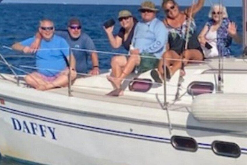 Don't miss a chance to be on this sailboat. 3