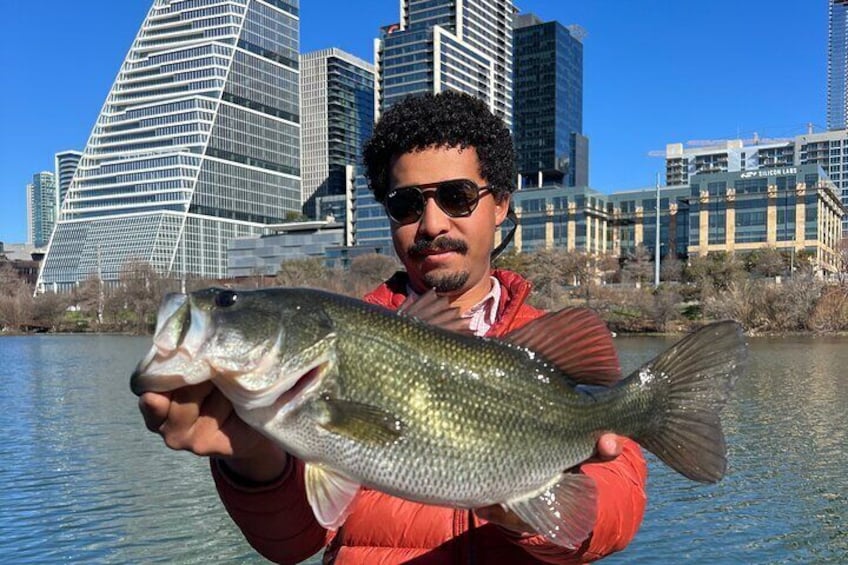 Guided Fishing Trip on Canyon Lake