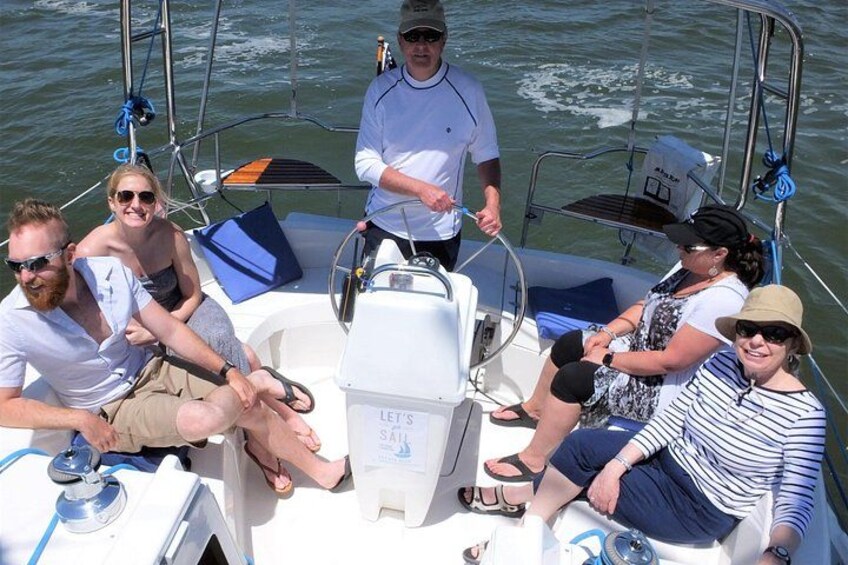 Good friends enjoy sailing. 2