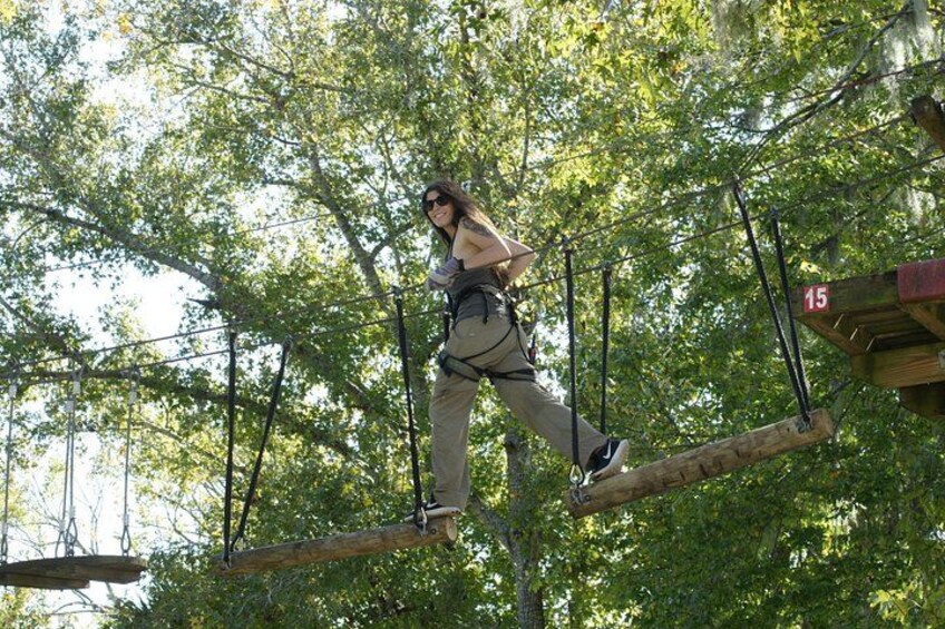 More than just zip lines, these are aerial adventure courses. 4