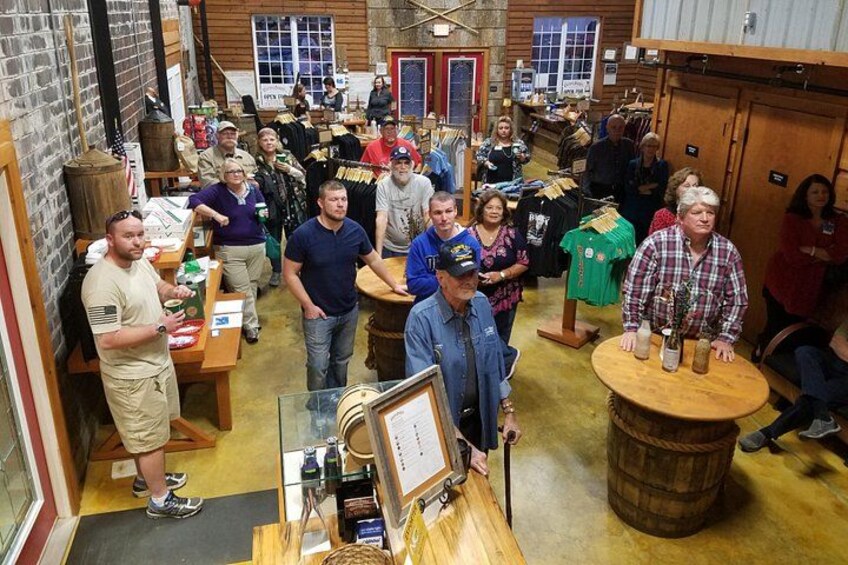Hosting a special gathering for area Veterans.
NOTE: Veterans get 10% off all Copper Barrel branded merchandise (excludes spirits). 5