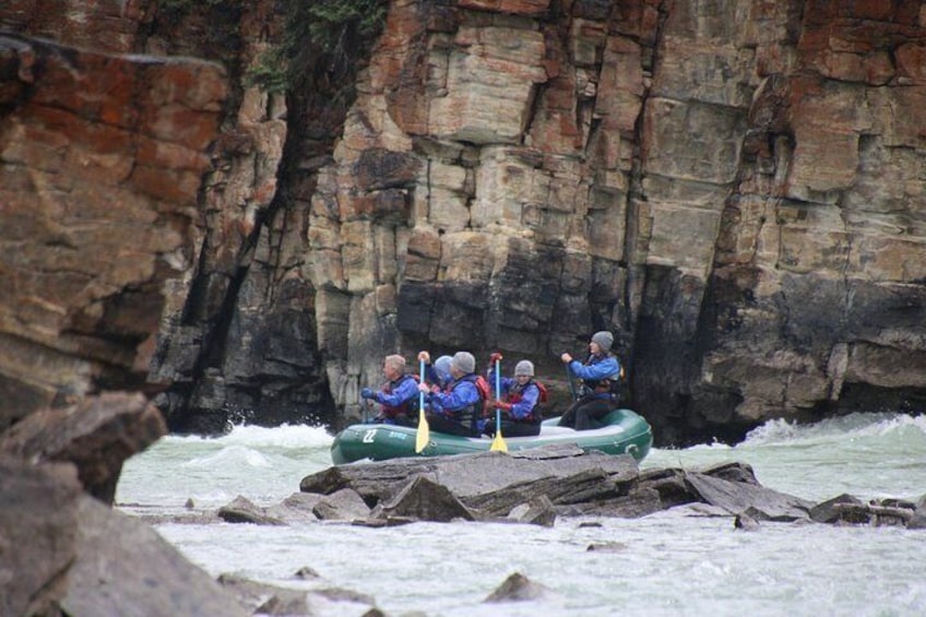 Athabasca Falls Run 3