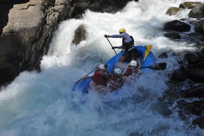 El Chorro section at the Naranjo RIver. 1