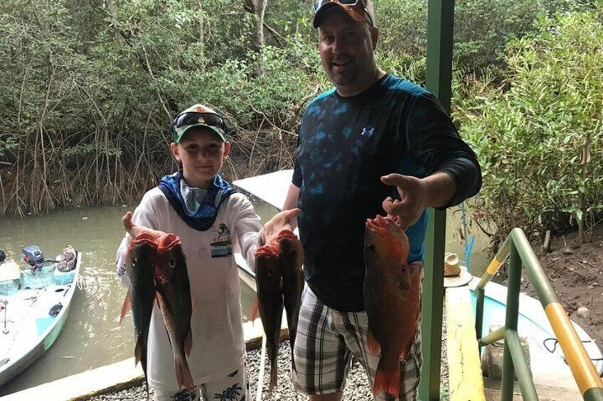 Damas Island Mangrove Fishing Tour from Manuel Antonio