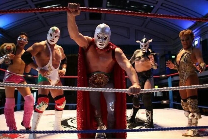 Lucha Libre-Wrestling FiestaExper Taco Dinner Beer ONLY SUNDAYS 2